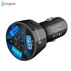 Быстрая зарядка 3,0 USB Автомобильное зарядное устройство для iPhone X 11 Pro Samsung S20 Plus автомобильное зарядное устройство Быстрая зарядка QC 3.0 мобильный телефон зарядное устройство USB