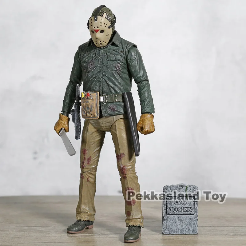 NECA Джейсон вурхи 7 дюймов ПВХ экшн фигурка Коллекционная модель игрушки|Игровые