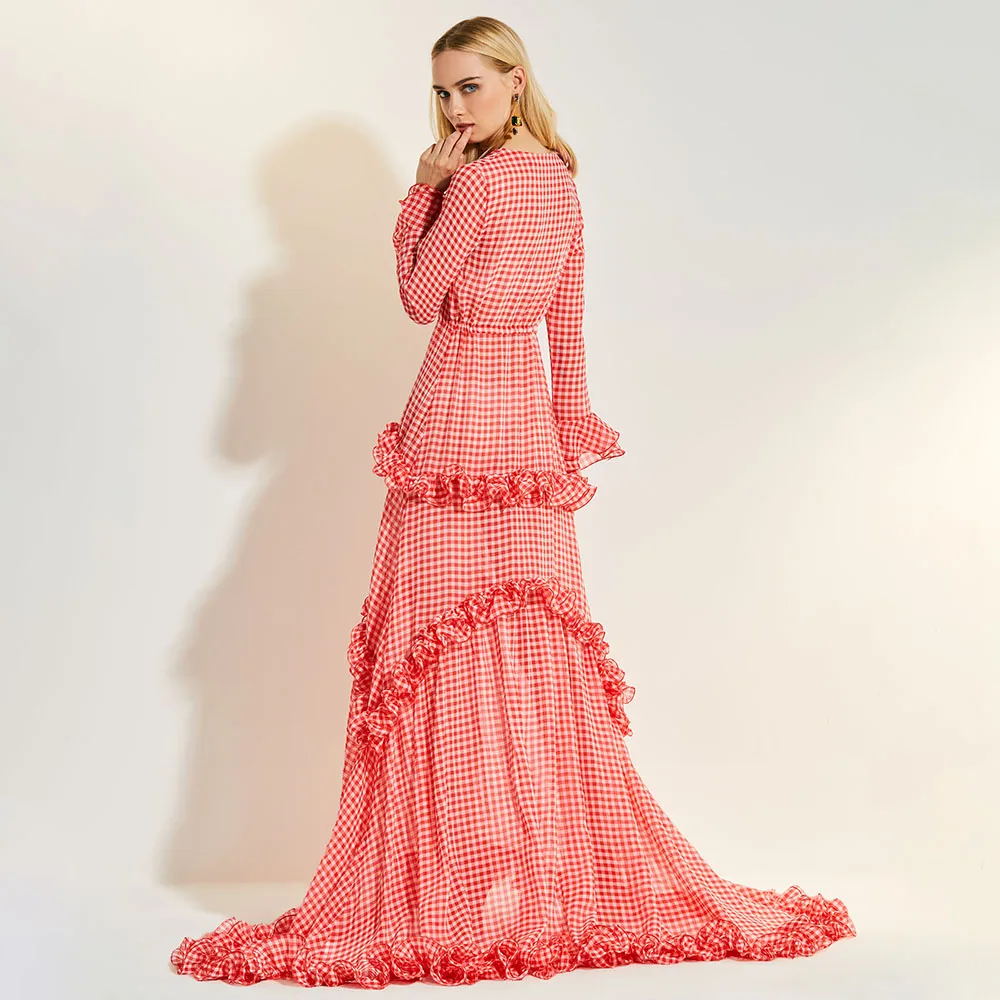 Сезон: весна–лето Розовый и красный цвет плед Многоуровневая удлиненные