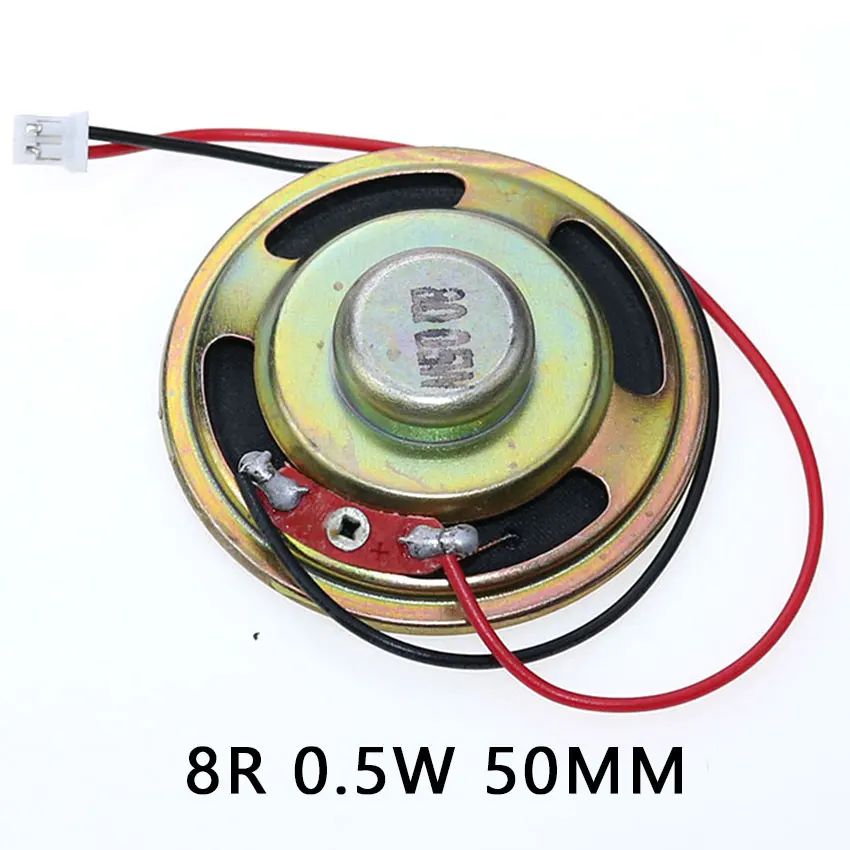 Ультратонкий динамик 8 Ом 0 5 Вт 8R диаметр 23 28 30 40 50 мм толщина см с клеммой PH2.0 Длина