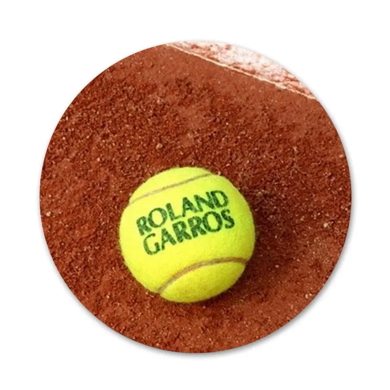Открытая брошь Roland Garros Французский Париж значок косплея аксессуары для одежды