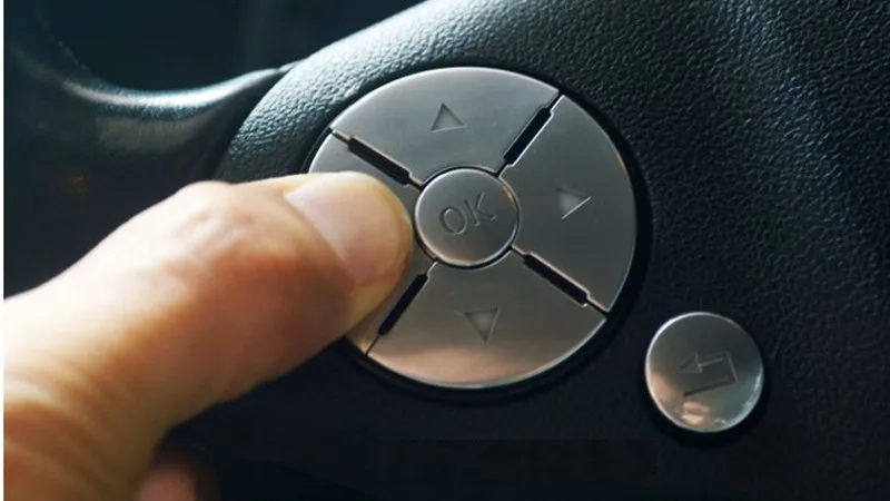 Автомобильный интерьер руля кнопка переключатель накладка наклейка для Mercedes Benz C E S класс W204 W212 W221 GLK X204 C200 C250