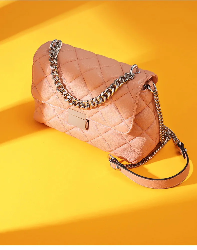 Сумка через плечо ALNEED Женская из натуральной кожи на цепочке 2019 | Багаж и сумки