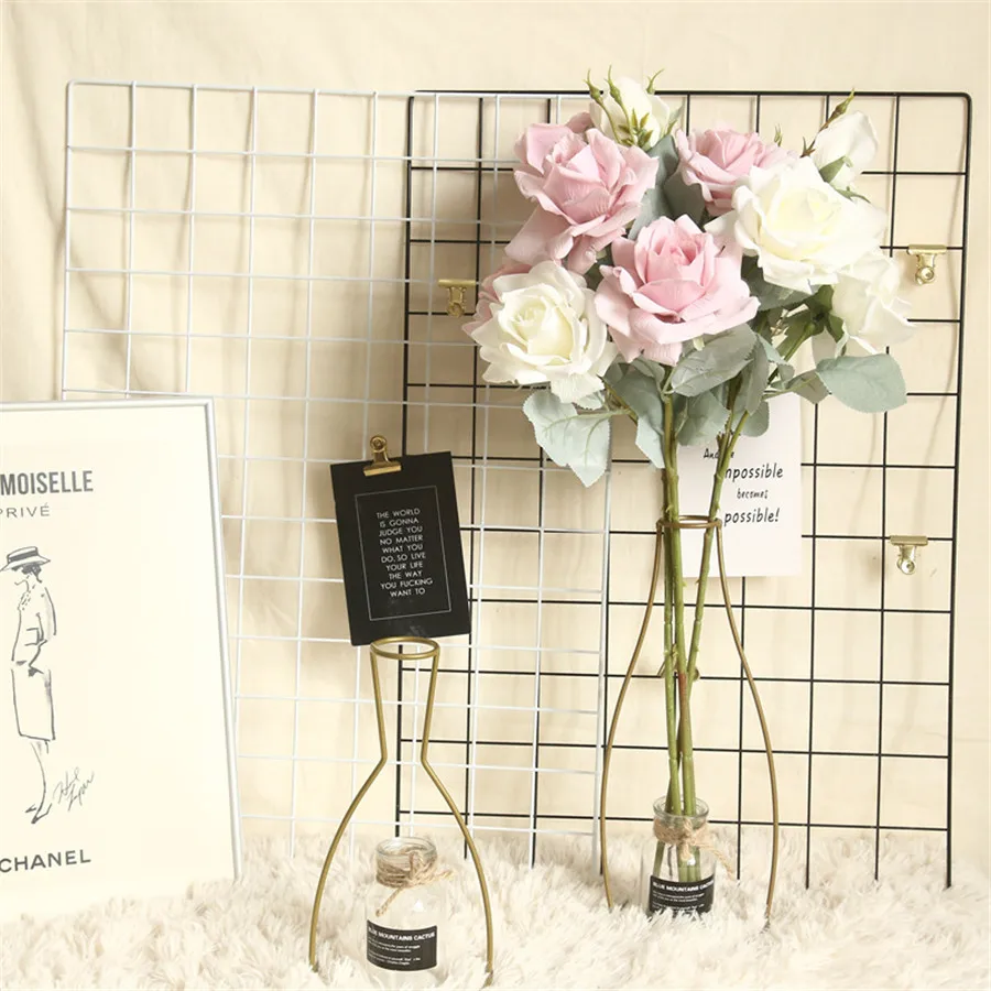 

Rose Simulation Artificial flowers Fake Flowers wedding party flower wall home decor flores artificiales para decoracion hogar