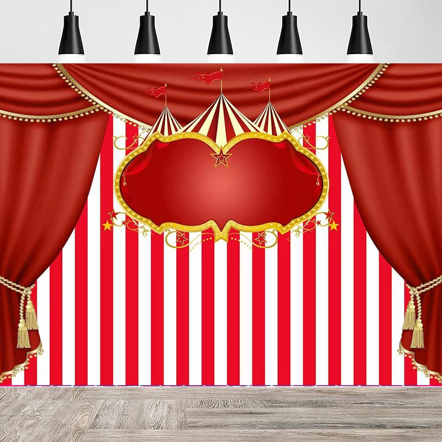 

Красный яркий карнавальный белый красный полосатый фон для девочек мальчиков на день рождения десерт украшение для стола баннер для будущей мамы