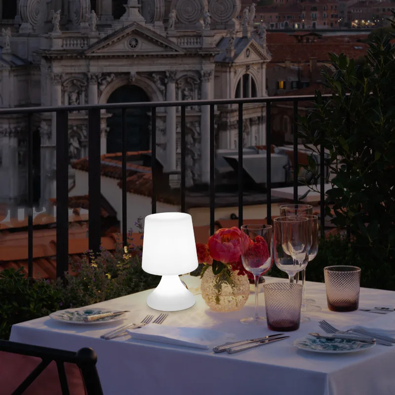 Настольная лампа для ресторана многоцветный пульт дистанционного управления