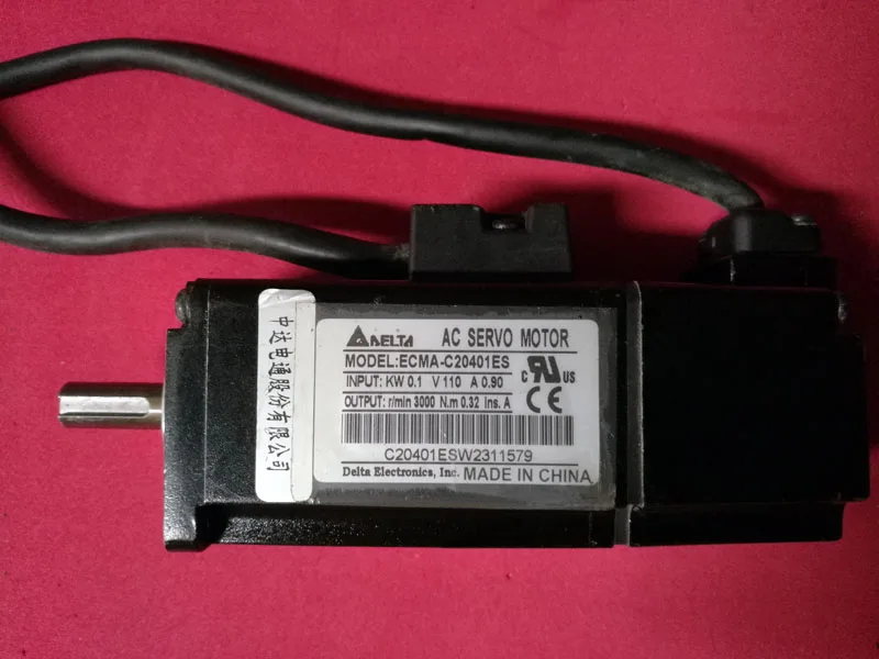 

Servo set 100W drive ASD-B2-0121-B motor ECMA-C20401ES a large number