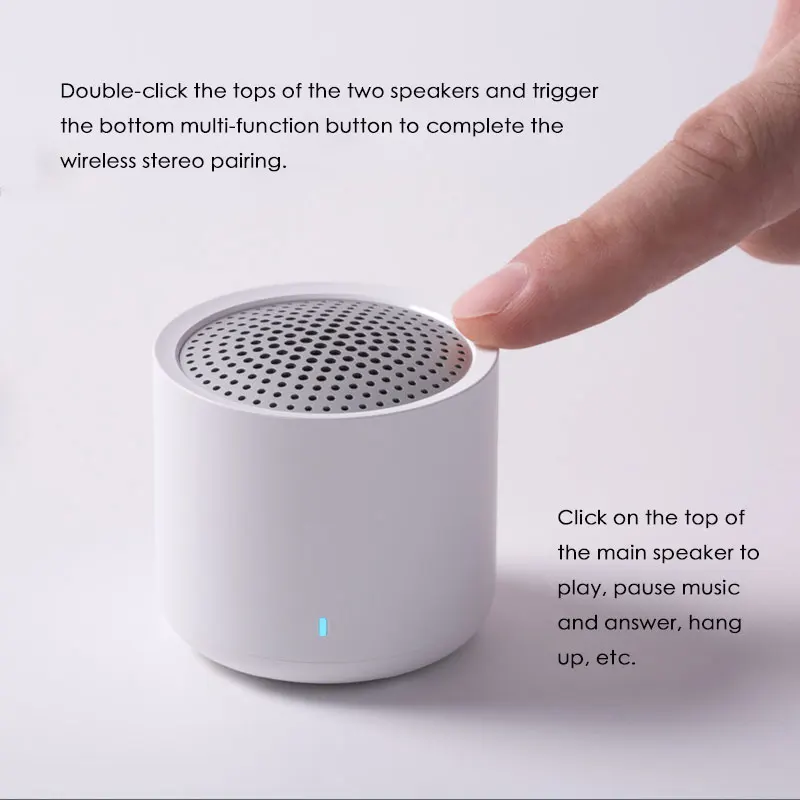Оригинальная Беспроводная портативная Bluetooth-Колонка Xiaomi 5 0 музыкальная