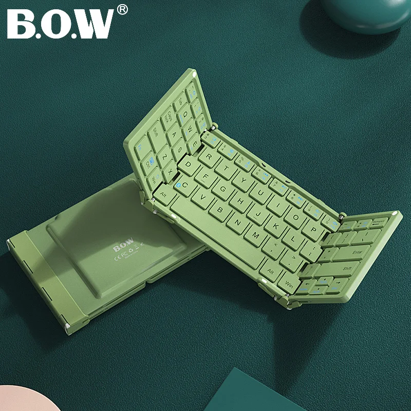 

YY Three Folding Bluetooth Keyboard Tablet Dedicated Mobile Phone Wireless External Computer