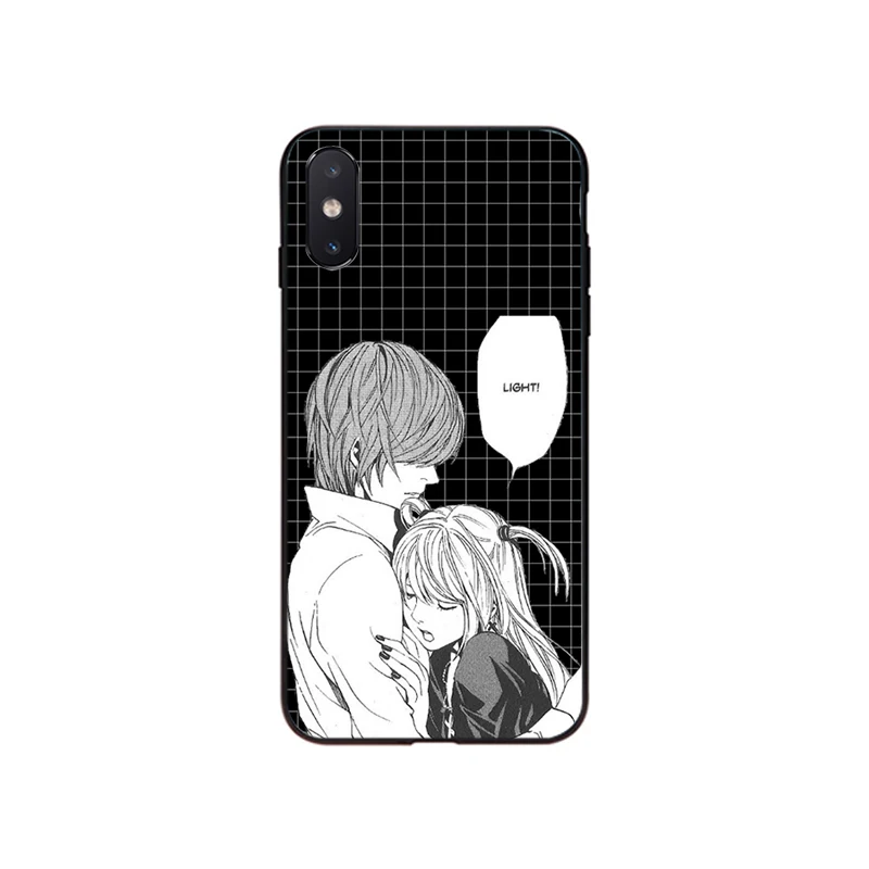 Чехол для телефона с аниме Death Note Ryuk kiras iphone 13 Pro Max 12mini 12 11 ProMax XS MAX XR SE2 8 7 plus X |