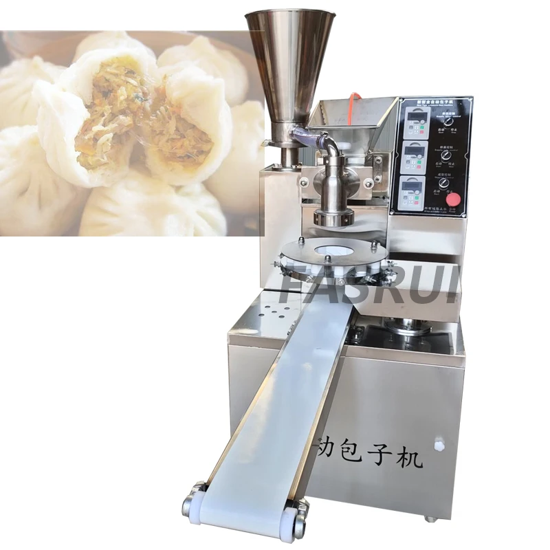 

Restaurants Canteens Breakfast Shop Large Meat Steamed Stuffed Bun Machine 1100W Commercial Automatic Baking Equipment