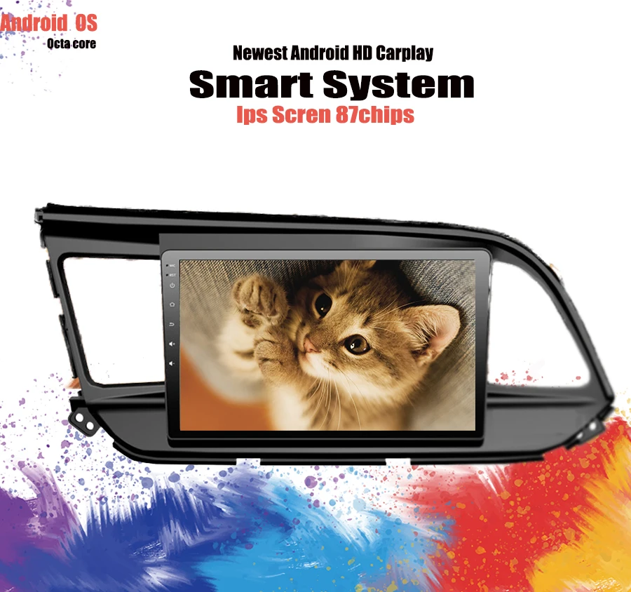 10," Android 9,1 2 DIN 4G ram автомобильный dvd-плеер Мультимедиа gps радио для HYUNDAI ELANTRA автомобильные аксессуары головное устройство
