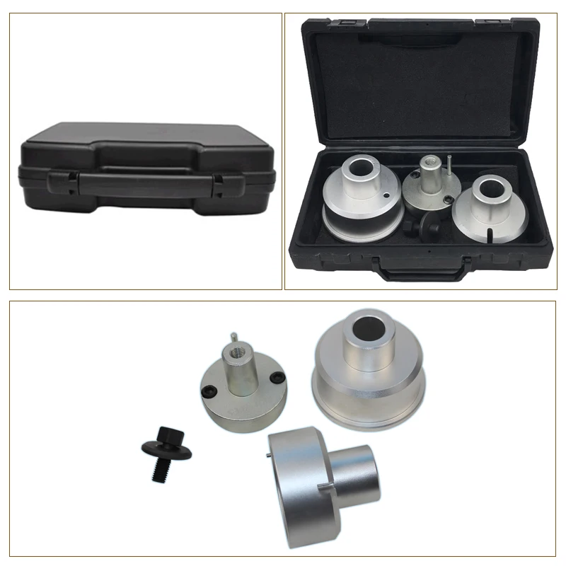 

4Pcs Engine Crankshaft Oil Seal Installation Removal Tool For Porsche 3.0T Car Garage Repair Kit