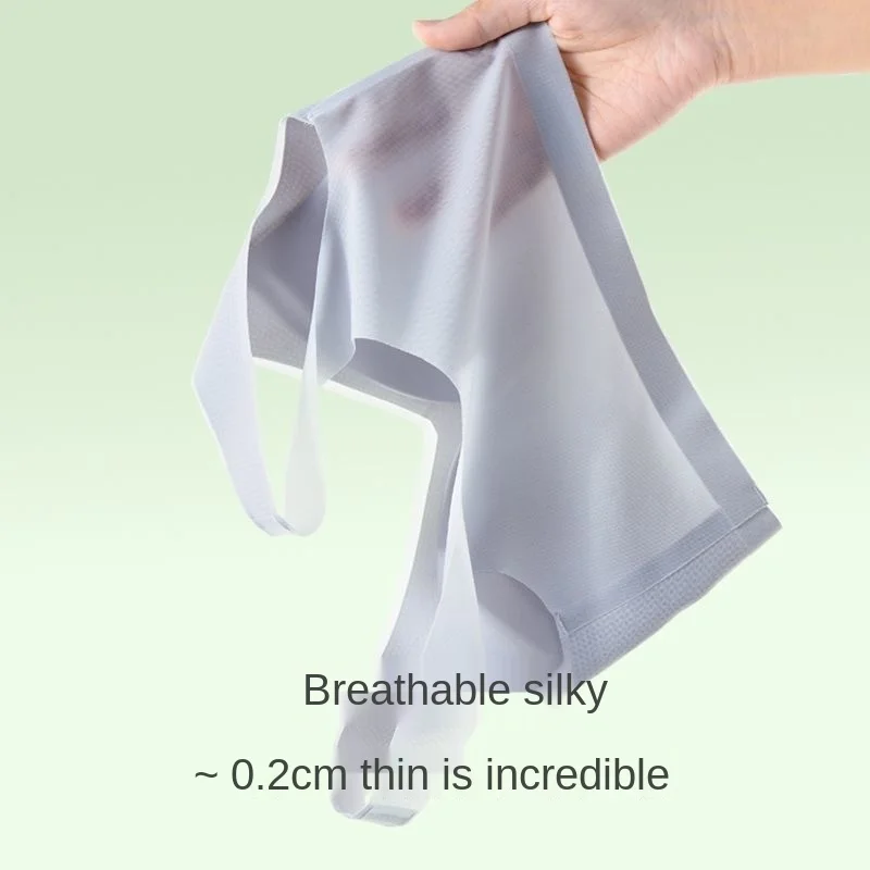 

Summer Ultra-Thin Ice Silk Seamless Underwear Women 's New Big Chest Small Wireless Large Size Bra Beauty Back Bra