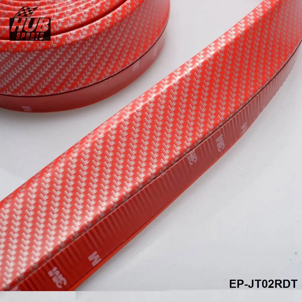 Автомобильный Стайлинг 2 5 м мягкий резиновый бампер из углеродного волокна