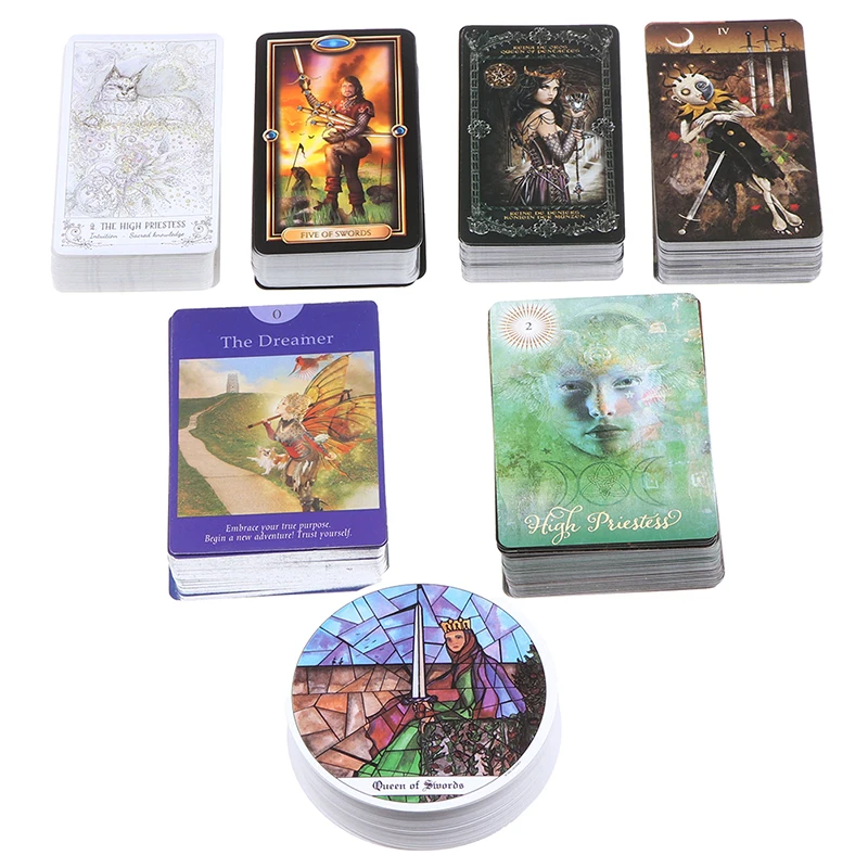 Сказочные карты Таро Deck Radleigh Valentine иллюстрации Вечерние игры Divination высокое
