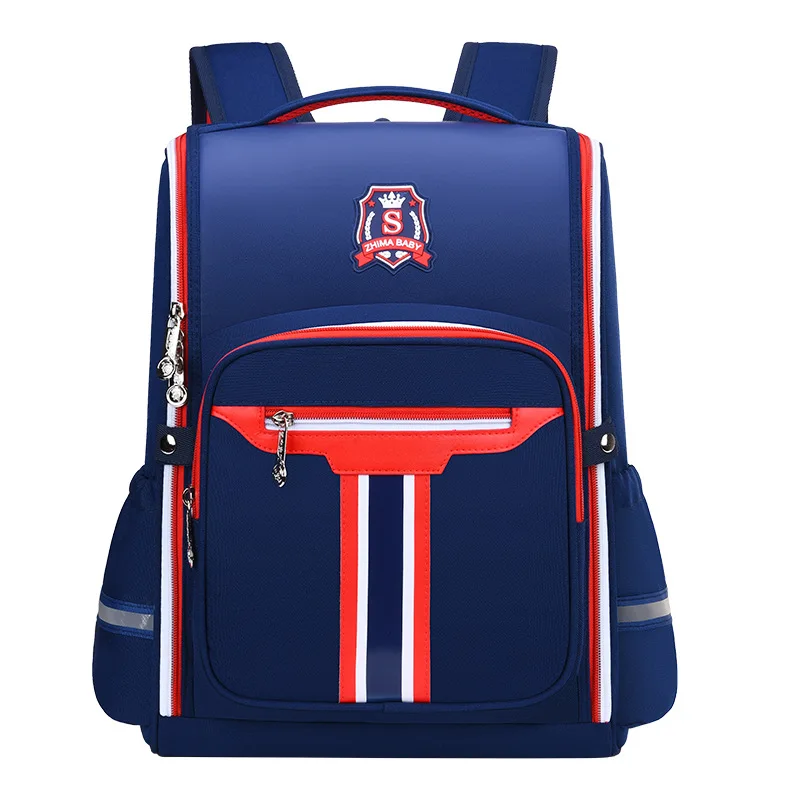 

Suitable for grades 1-9 Children Orthopedic School Backpack School bags For boys Waterproof Backpacks Kids satchel Schoolbgs