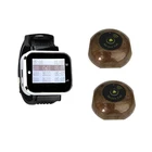 Система вызова официанта, 2 передатчика и 1 наручные часы, частота 433 МГц, для больниц, клиник, кафе, магазинов