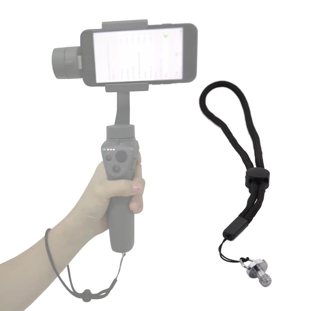 С 1/4 дюймовым винтом строп ремешок на запястье безопасный протектор для DJI OSMO Mobile 2