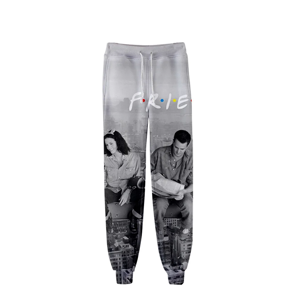

U.S. Classic TV Series Friends 3D Printed Sweatpants Casual Joggers Pants Hip Hop Track Pants Tracksuits Men/Women slim Trousers