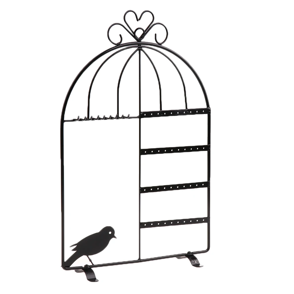 

Bird Cage Jewelry Display Rack For Necklace Stand Display Jewelry Organizer
