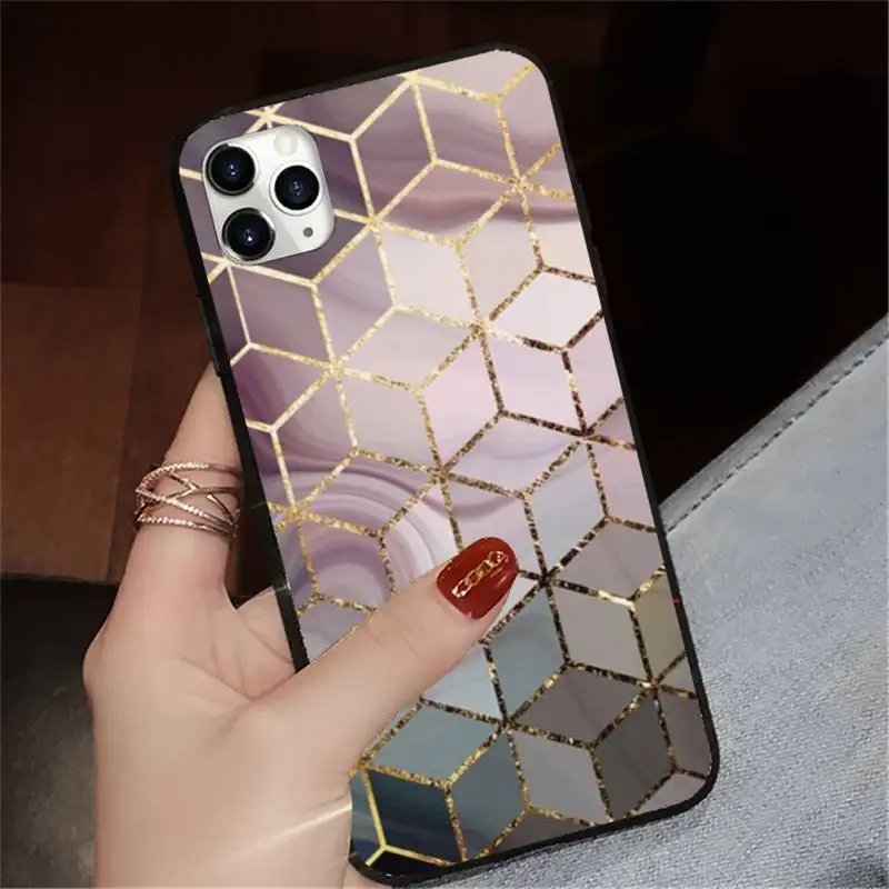 

Marbled pattern high quality cover Phone Case for iPhone 11 12 pro XS MAX 8 7 6 6S Plus X 5S SE 2020 XR