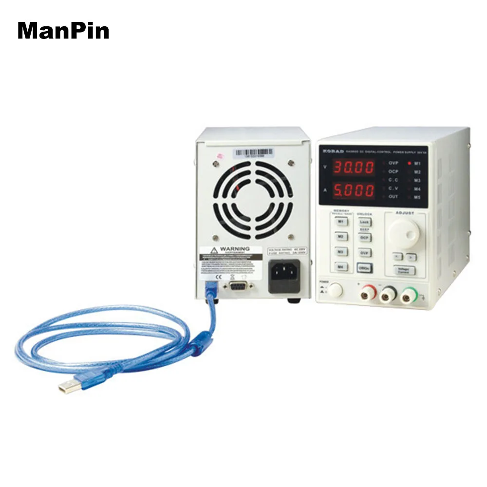 

KA6005P DC Power Supply Adjustable Digital Linear USB RS232 Programmable 60V 5A Connect Computer Laboratory 220V Repair Tools