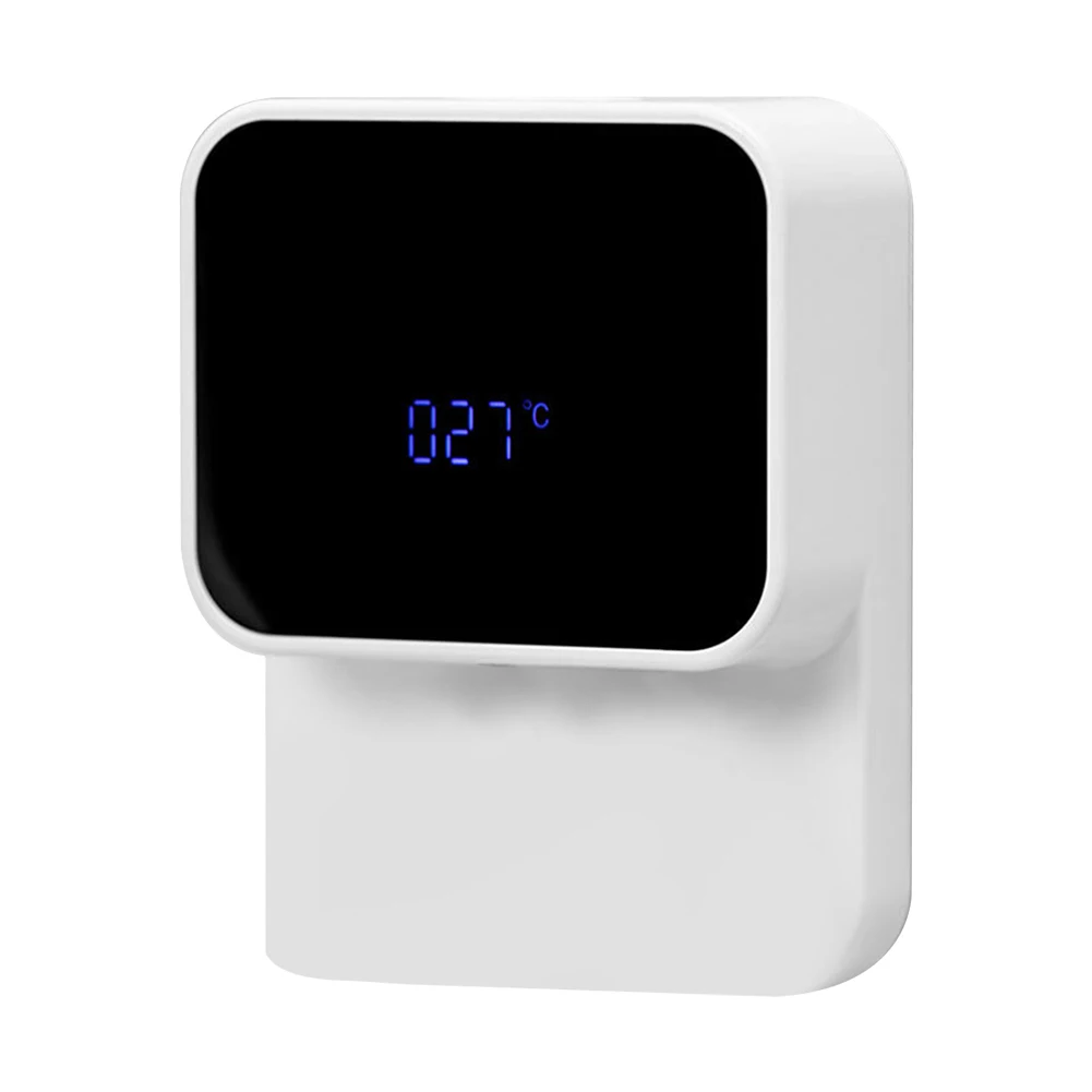 

Wall Mounted Automatic Induction Foam Soap Dispenser LED Temperature Meter Household Smart Infrared Sensor Hand Washing Machine
