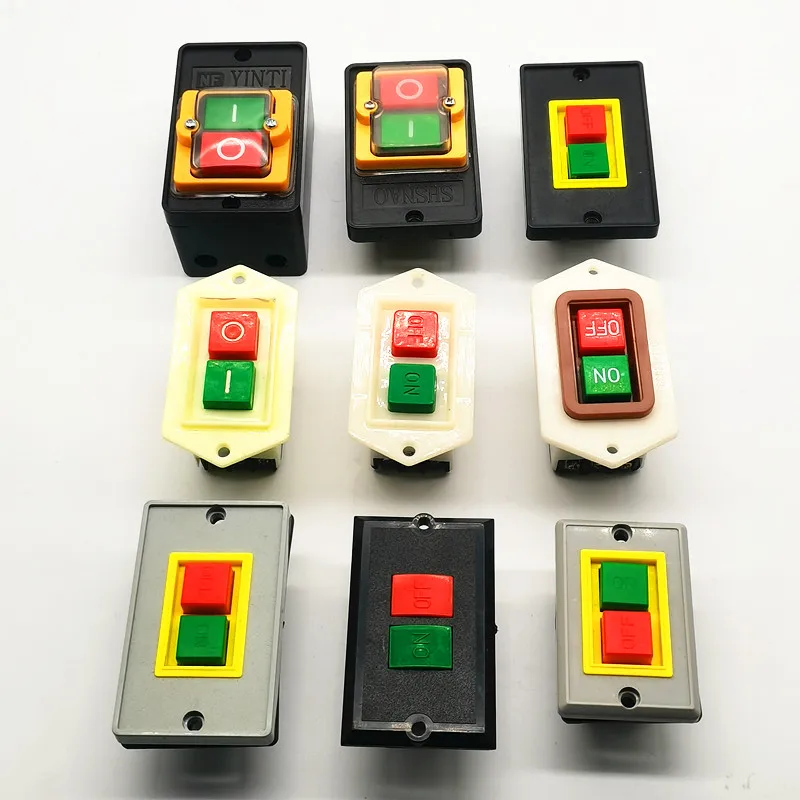 Lc3-5-10/KAO-5M-5H-10KH/QKS2/1 кнопка старт/стоп переключатель on/Off 10A/380V сверлильный станок для