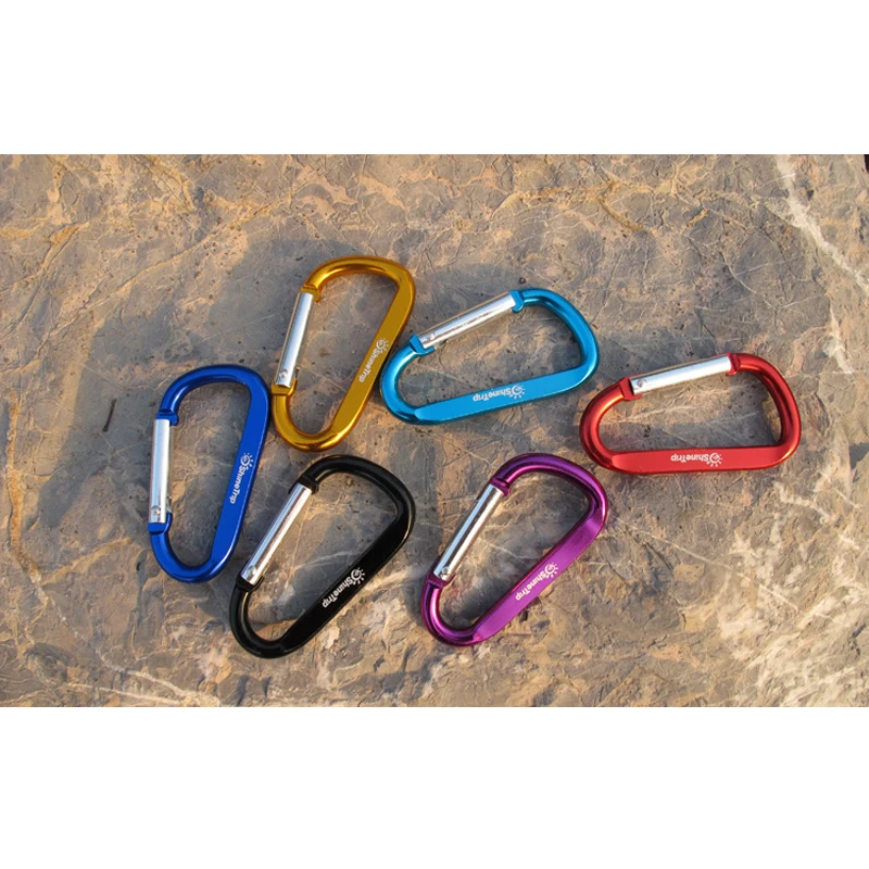 Бум Рыбалка CC1 6 шт. алюминиевый сплав Карабин брелок для кемпинга на открытом