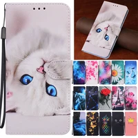 y6s 2020 magnetic leather phone case for huawei y6s y6 prime 2018 y6 pro y6prime y 6 2019 y6p wallet book cute cover capa