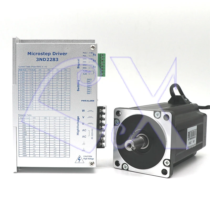 Трехфазный Гибридный Драйвер шагового двигателя высокого напряжения Kinco 110 с