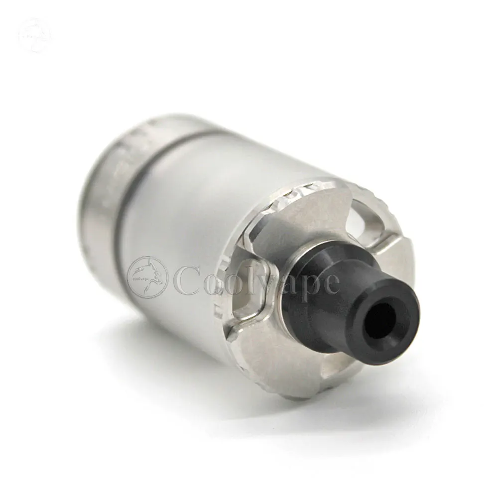 

COOLVAPE SXK Nibiru Style MTL / RDL RTA Rebuildable Tank Vape Atomizer Silver 316ss + Glass 2.7 / 3.1ml 22mm Diameter