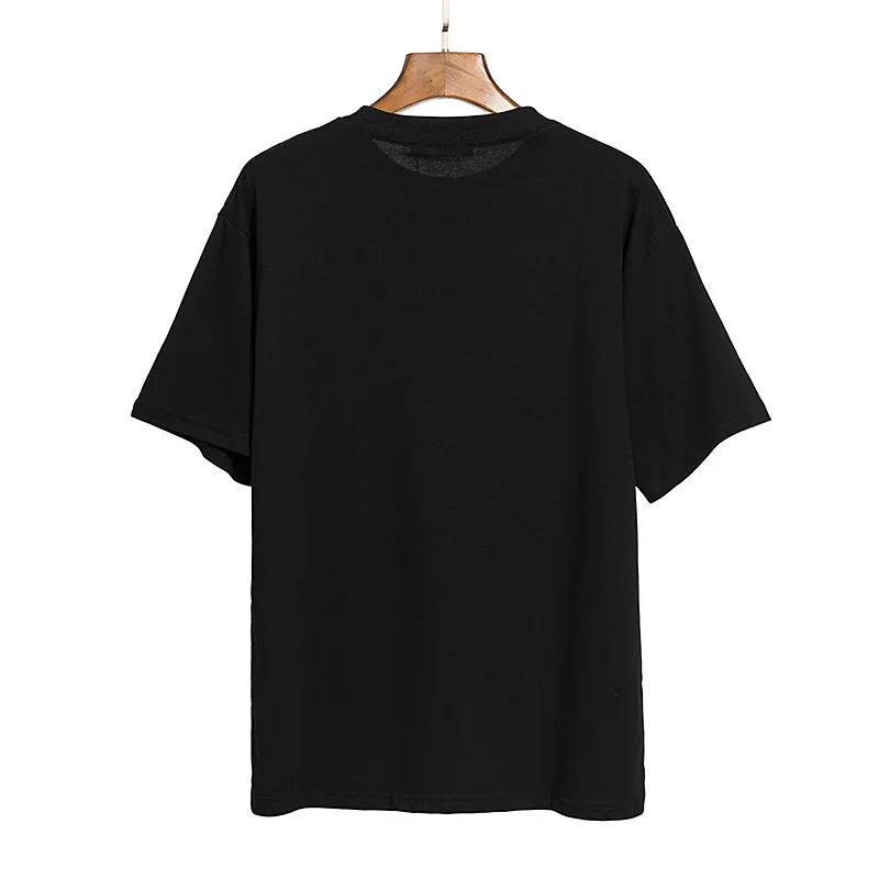 

2021 New Summer Fashion Classic Grent Toothb Embroidered Letter Print Design Loose Short Sleeve T-shirt Unisex A2