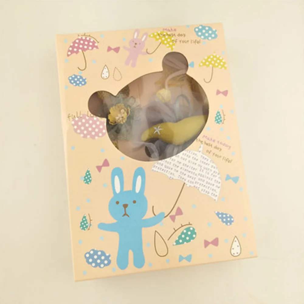 Корейский детский комплект ювелирных изделий для девочек с мультяшным рисунком