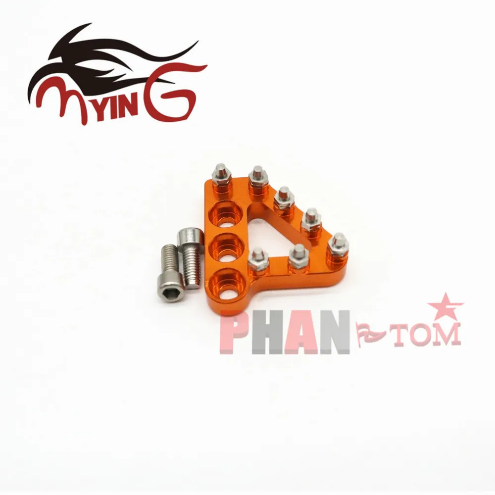 Shift Lever Toe Peg Step Plate For KTM EXCF XCF-W EXC-G MXC 200 250 300 350 380 400 450 520 Motorcycle CNC Aluminum enlarge