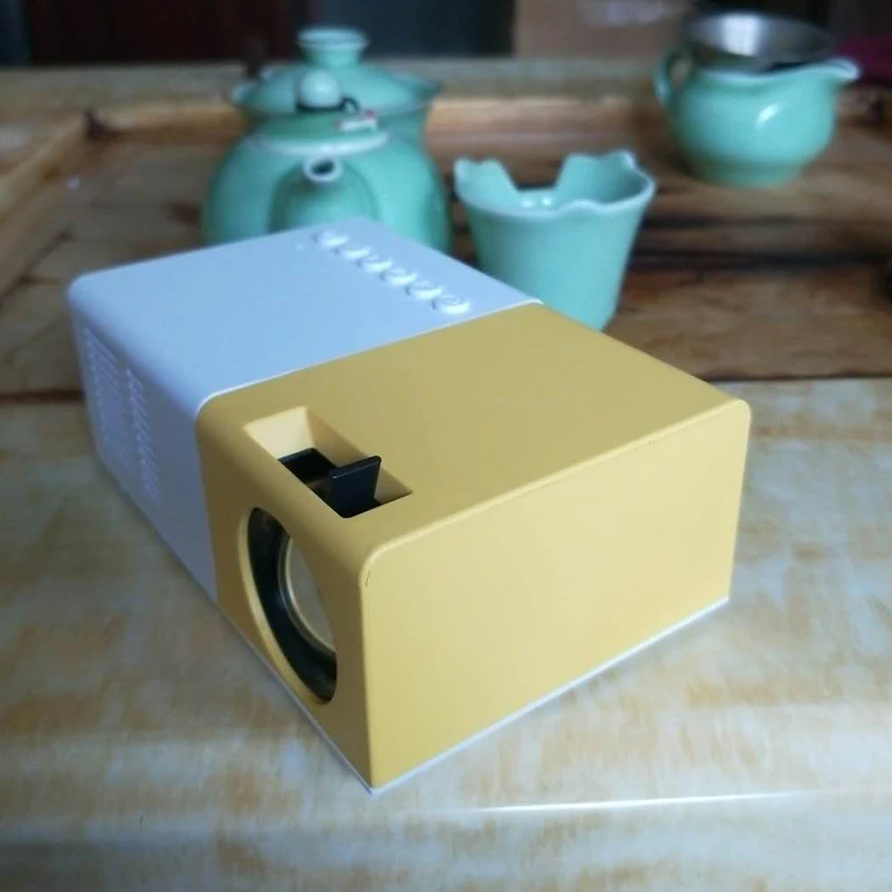 2500 Lumens 1280x800P Full HD Mini Projector for Home Theater Video Projector Movie Player Gift