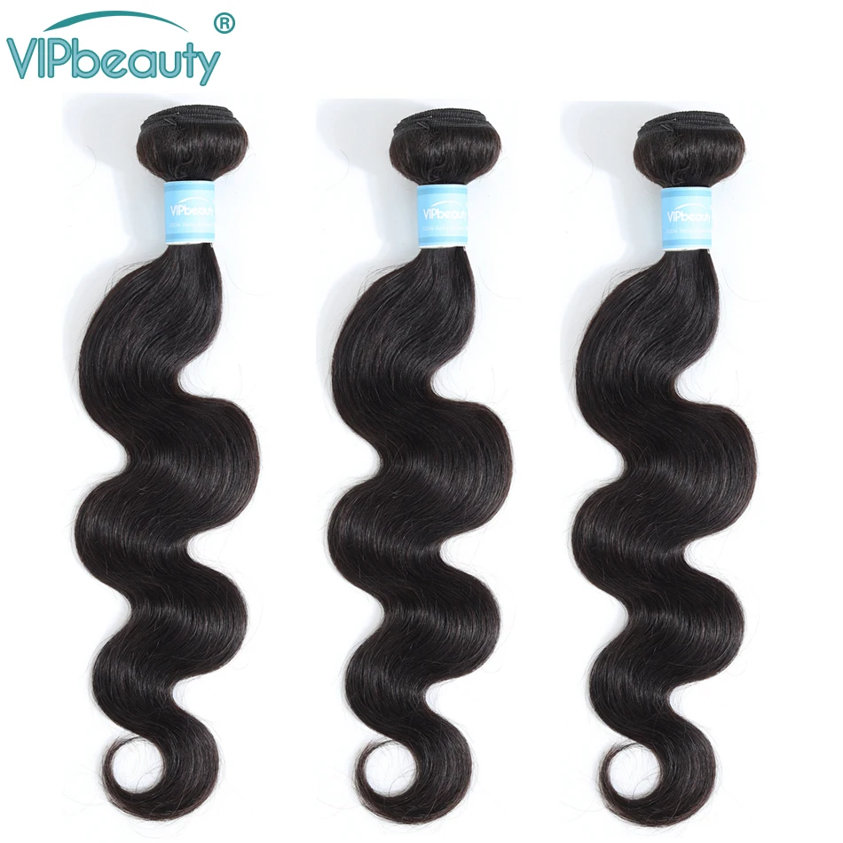 Vip beauty, индийские волнистые волосы, 4 пряди, человеческие волнистые волосы remy для наращивания, 10-28 дюймов, натуральный цвет