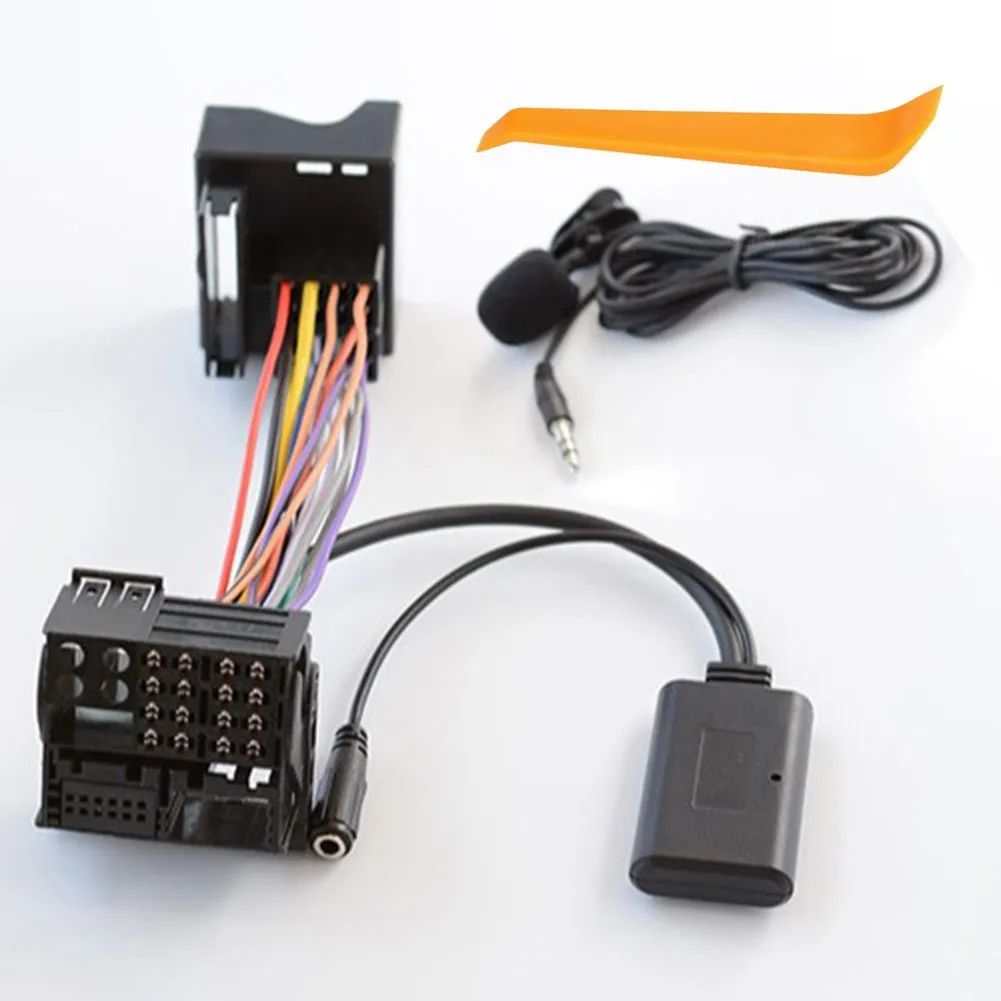 

150CM Stereo Bluetooth Aux-in Audio Cable Harness Adapter For Ford 5000 CD 6000 CD 6006 CDC And Also CDXF214 Factory Installed