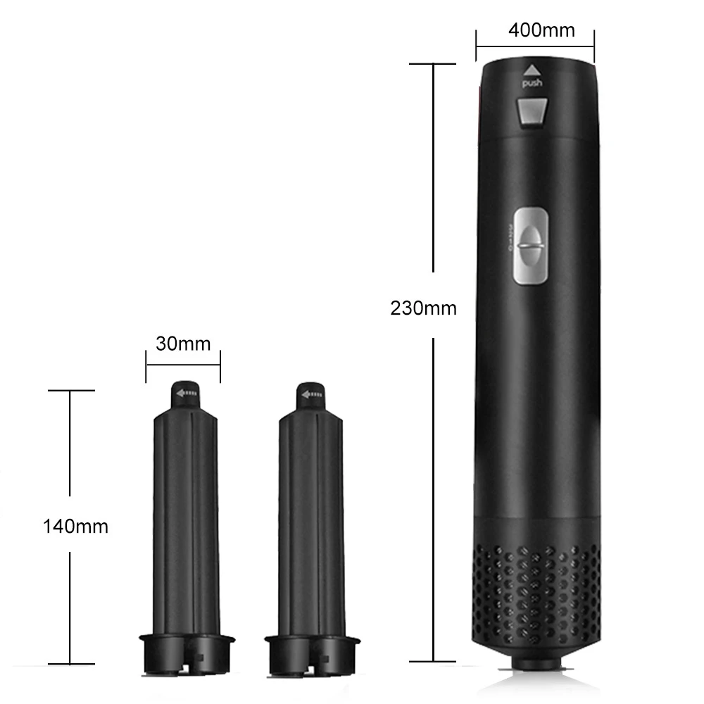 

5 in 1 Multifunctional Hot Air Brush Set Professional Portable Auto Hair Straightener Curler Comb Blowing Fluffy Hair Style