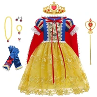 snow white cosplay dresses for girls party princess dress childrens tulle dress baby girl tutu dress infant