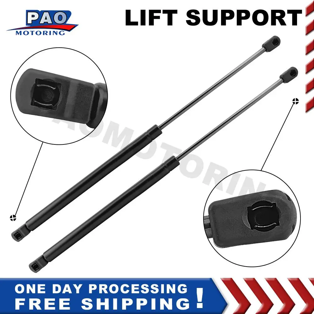 

Qty 2 Front Hood Shock Spring Lift Support Prop Strut For Ford F250 F350 F450 F550 Super Duty 2008 2009 2010