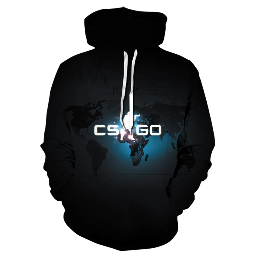 Counter Strike Global offension CSGO Толстовка модный стиль 3D толстовки зима высокое качество