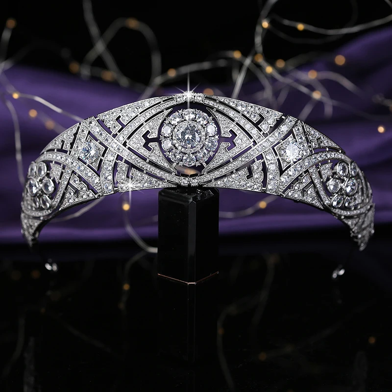 Женская корона тиара свадебные украшения для волос аксессуары вечерние повязка