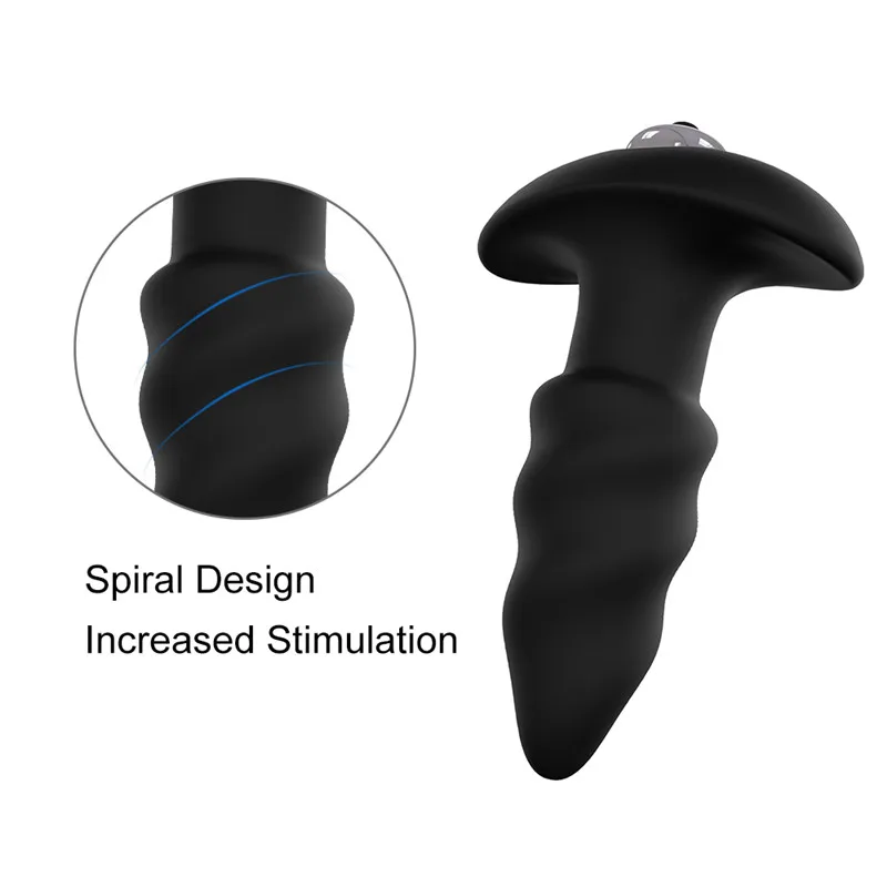 Секс Вибратор Анальная пробка простата фаллоимитатор вибратор для мужчин