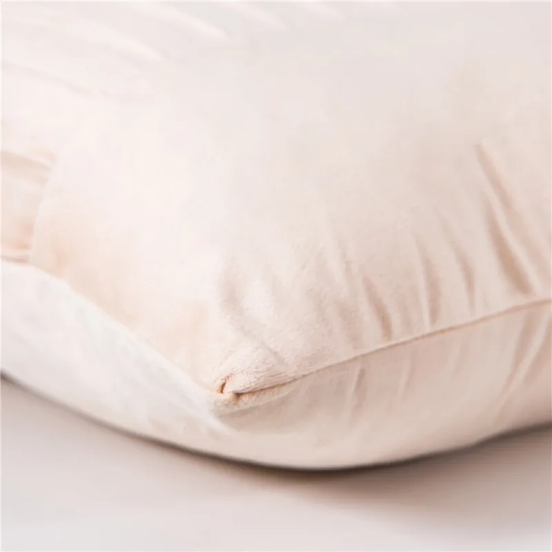 Роскошная Бархатная подушка диванная в скандинавском красном цвете декор для