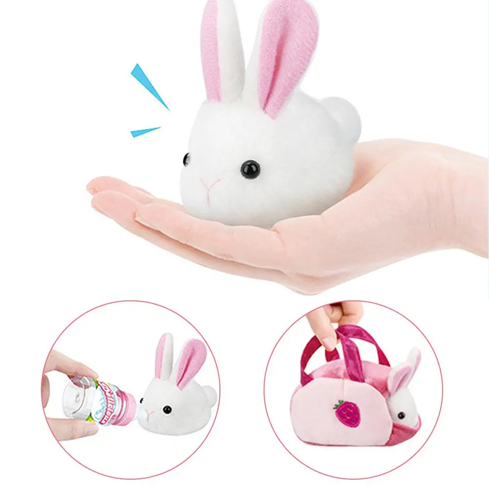 Детский милый плюшевый кролик игрушка кукла для ролевых игр пазл в форме кролика