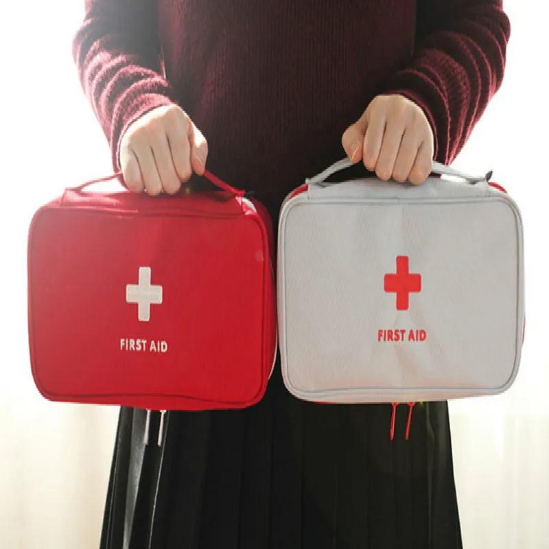 Походная аптечка для путешествий небольшая медицинская коробка домашняя сумка