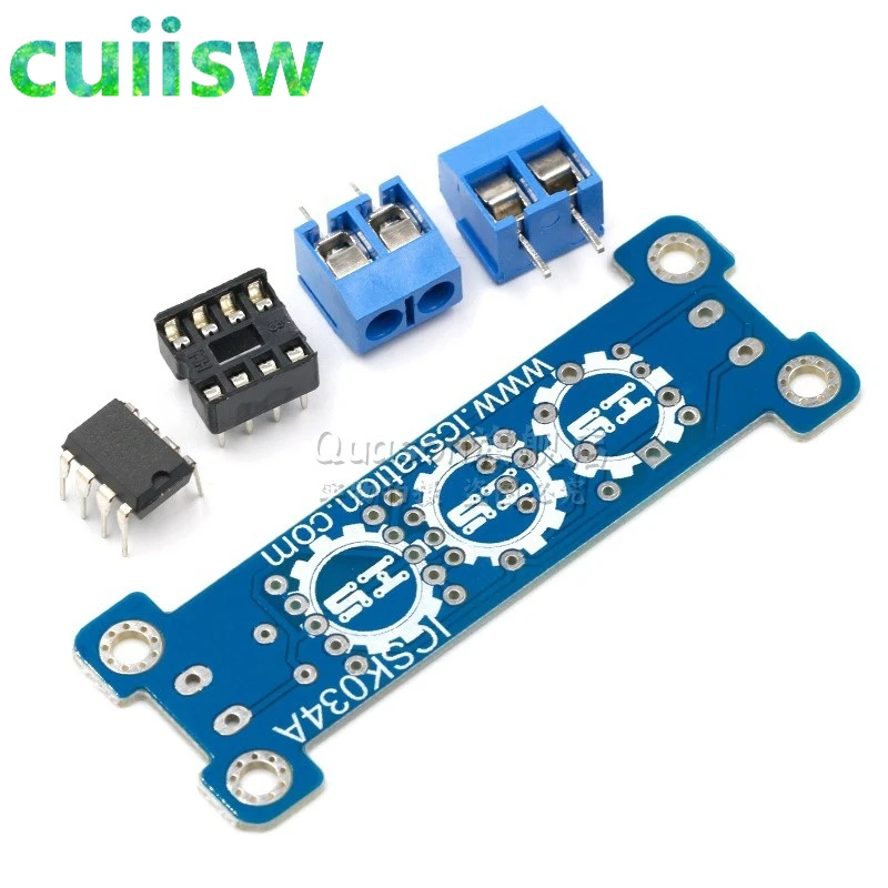 Модуль питания Повышающий от 5 в до 12 В плата бустера MC34063 модуль сделай сам набор