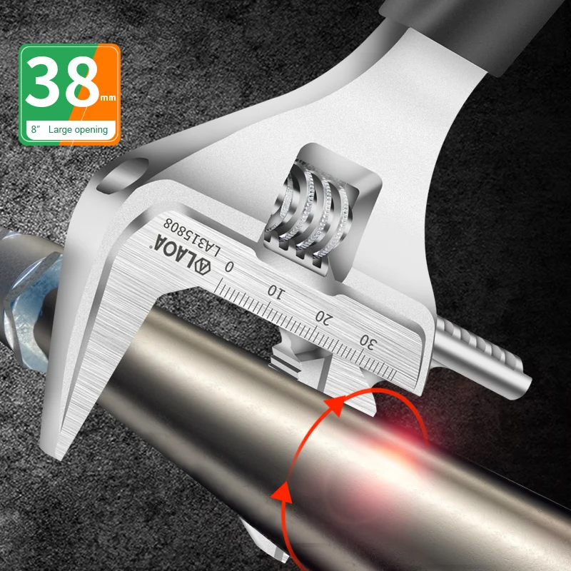 Гаечный ключ LAOA Monkey многофункциональный с большим отверстием двойное назначение